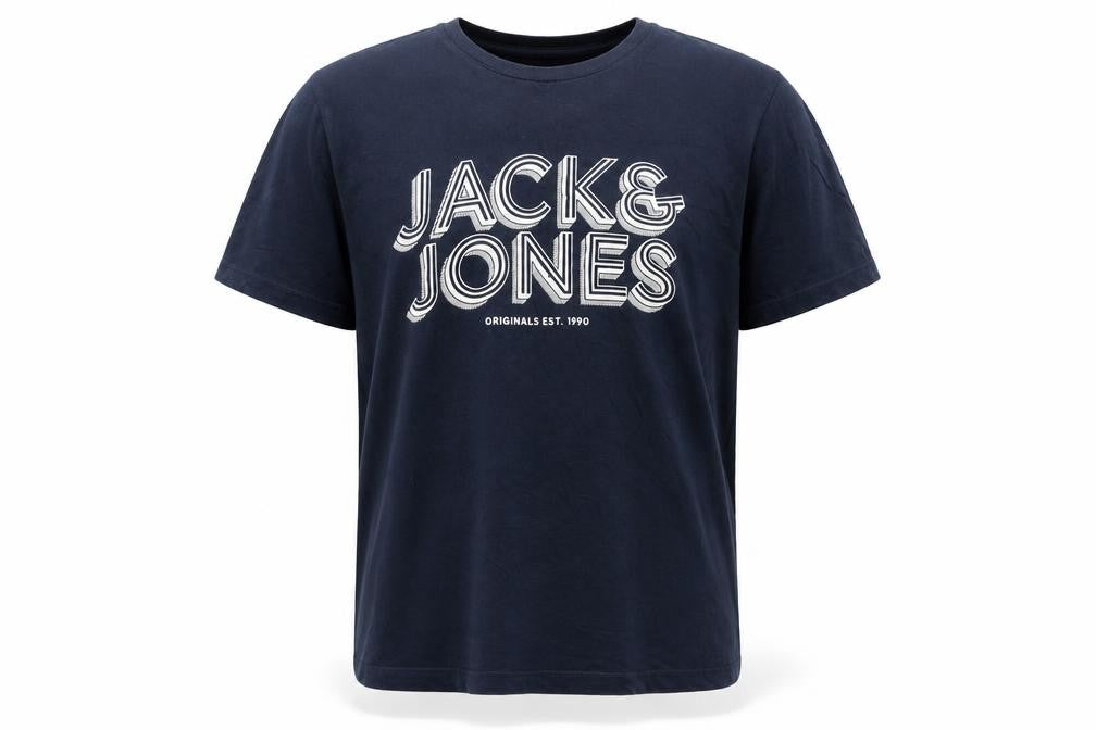 Jack & Jones Men's Blue M Graphic T-Shirt