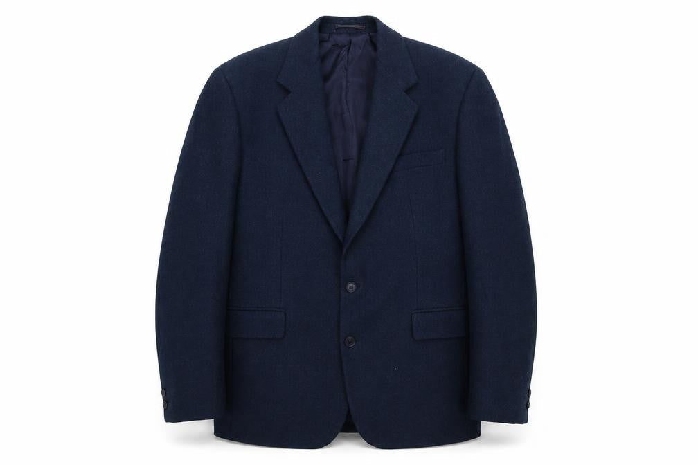 Pullman Men's Blue Blazer - Size 44, Wool Blend