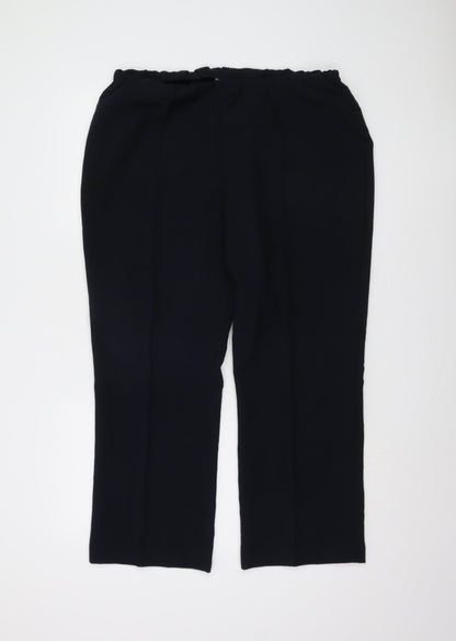 Classics Women's Black Classic Trousers Size 16
