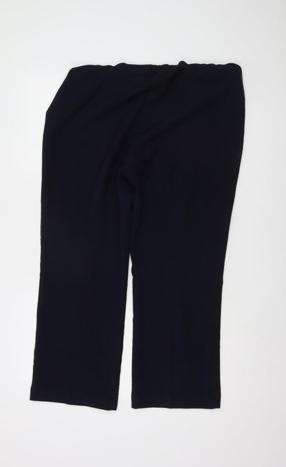 Classics Women's Black Classic Trousers Size 16