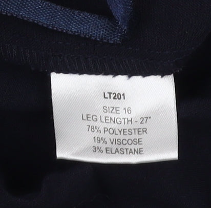 Classics Women's Black Classic Trousers Size 16