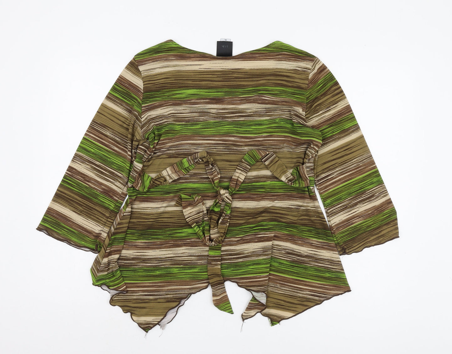 j.t.b. Women's Multicoloured Wrap Top XL