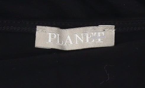 Planet Women's Black Cap Sleeve Top - Size L