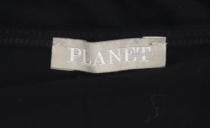 Planet Women's Black Cap Sleeve Top - Size L
