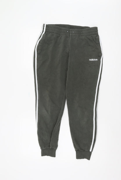 Additional front view of Adidas Grey Jogger Women's Trousers -, size S