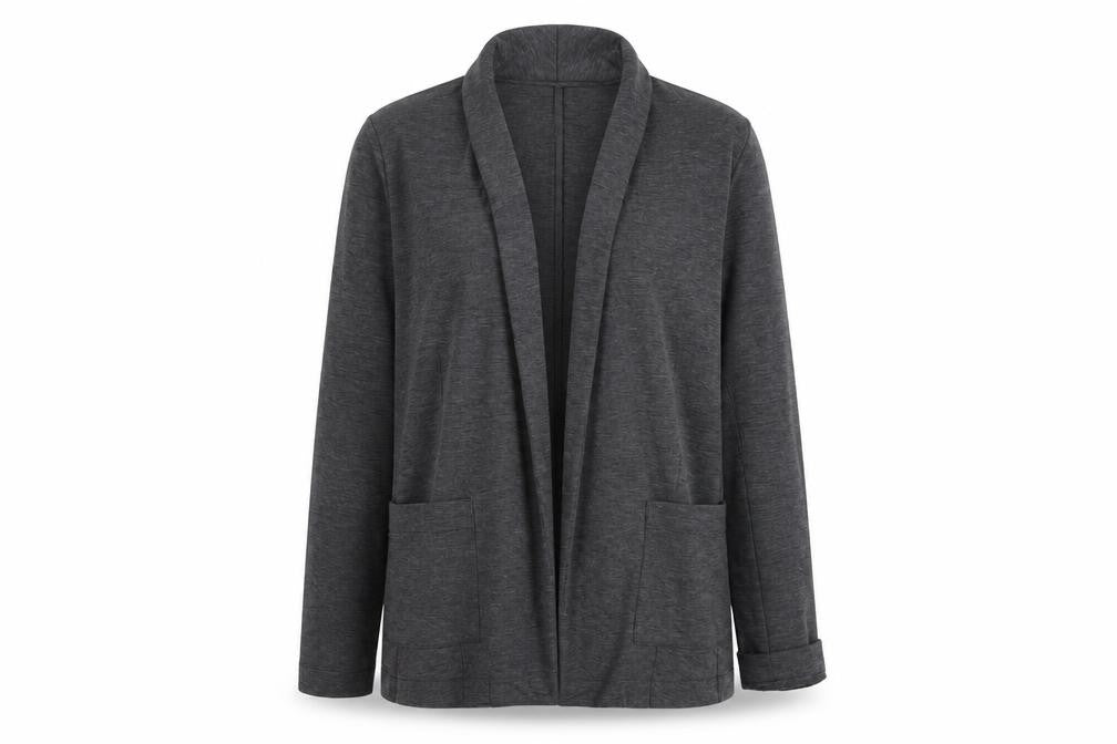 Warehouse Women's Grey Blazer, Size 12, Casual Workwear