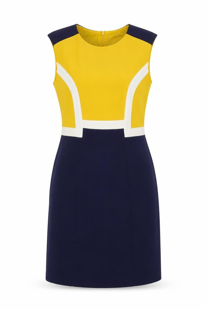 Marks & Spencer Women's Colourblock Sleeveless Dress