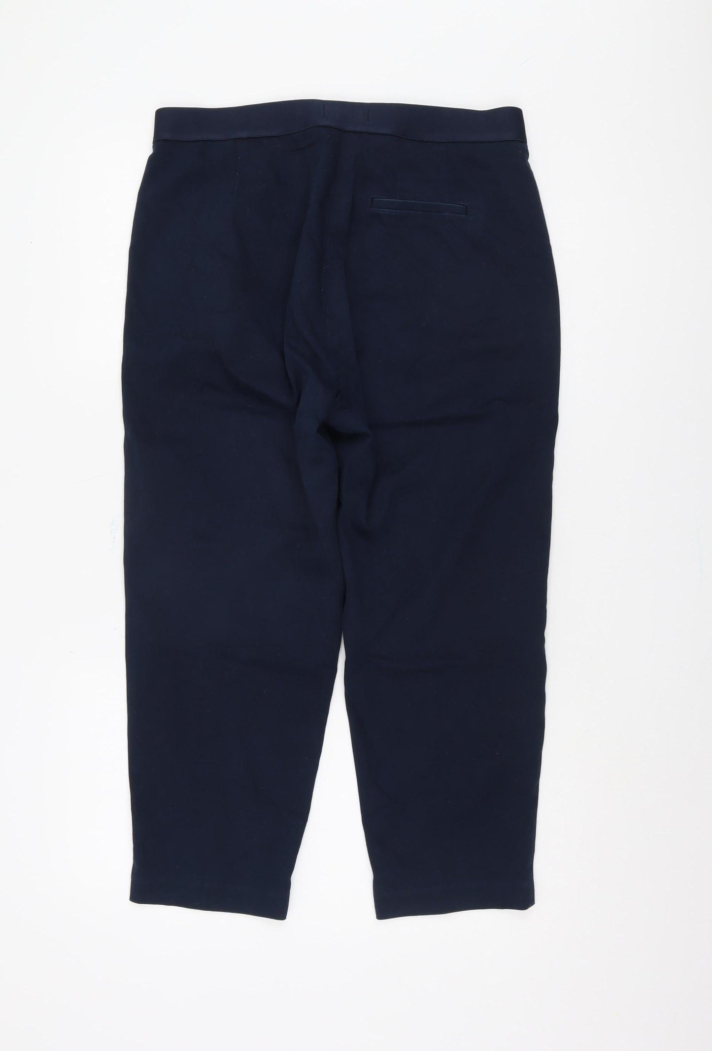 Marks and Spencer Women's Blue Trousers, Size 14