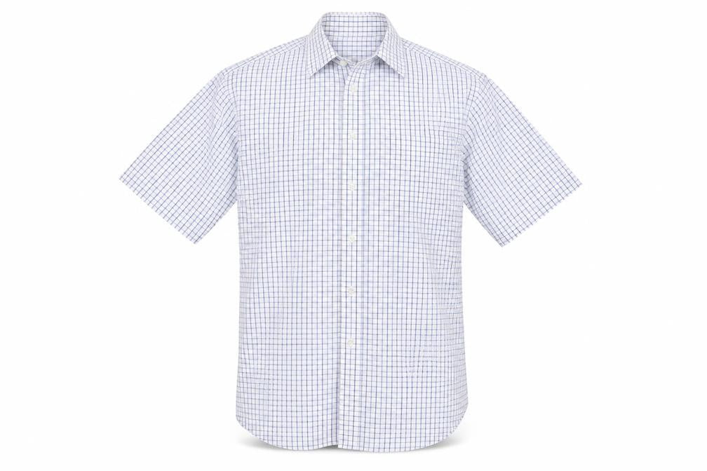 Marks & Spencer Men's Multicoloured Check Shirt, Size 15.5