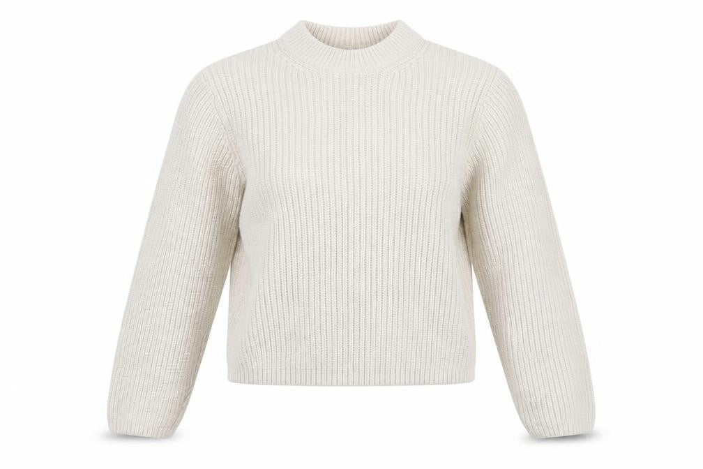 Weekday Women's White XS Pullover Jumper