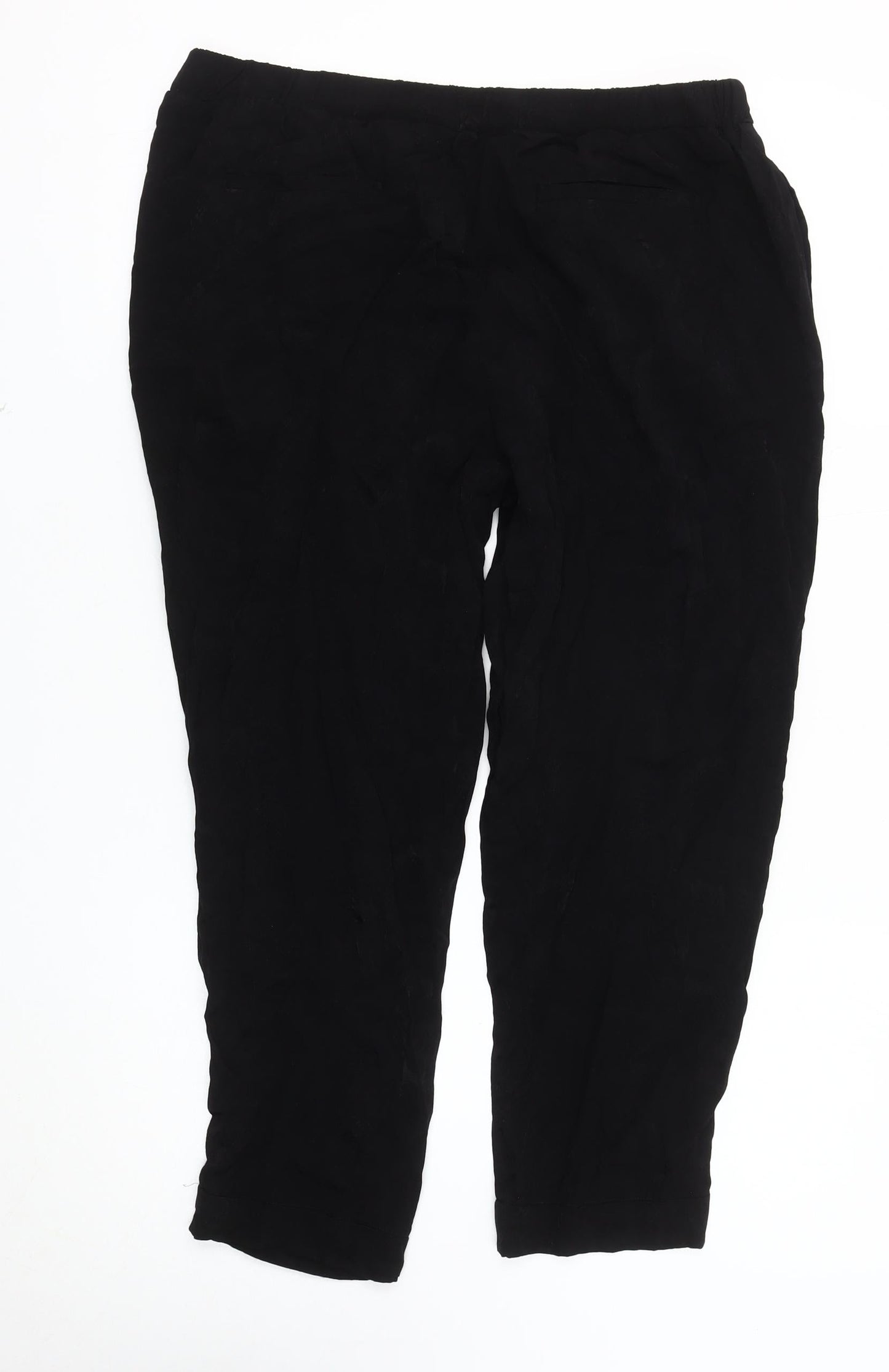 Marks and Spencer Women's Black Trousers Size 14
