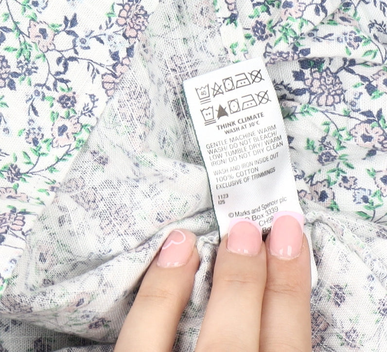Marks & Spencer Women's Floral Blouse, Size 16