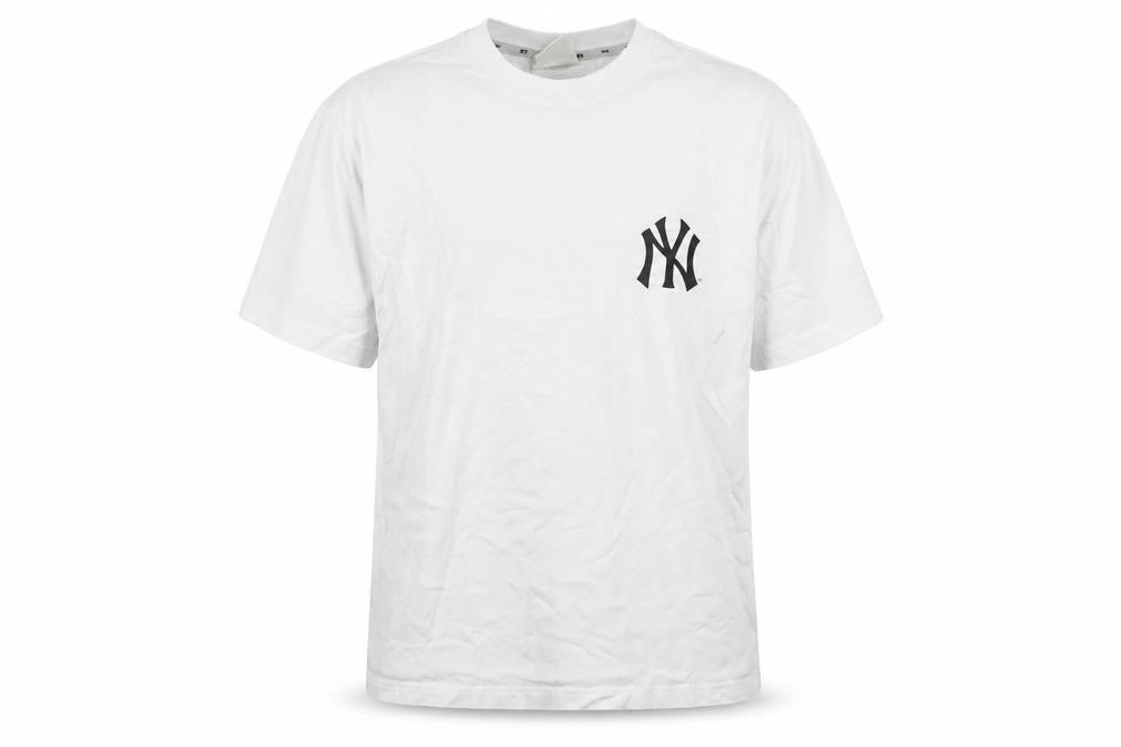 MLB Men's White Graphic Print T-Shirt - Medium