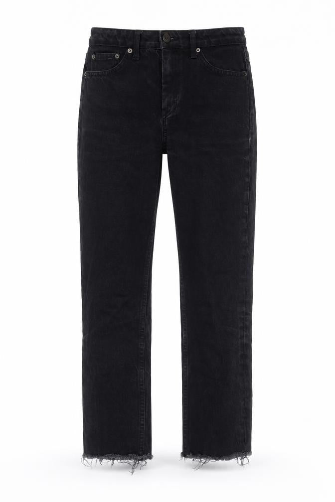 Topshop Black Straight Jeans Unisex Adults Size 30