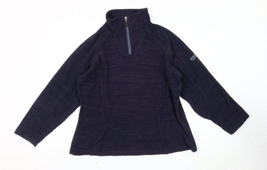 Regatta Women's Blue Pullover Sweatshirt 12 Hiking Casual