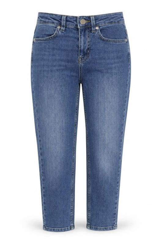 Oasis Women's Blue Straight Jeans Size 8