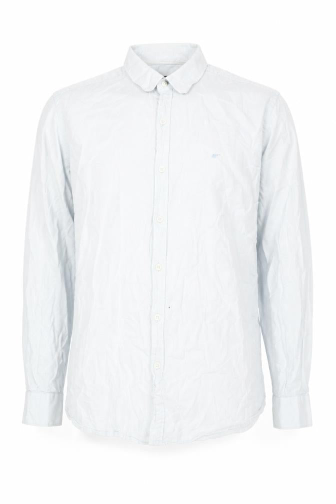 Ellus Men's White Cotton Classic Shirt M
