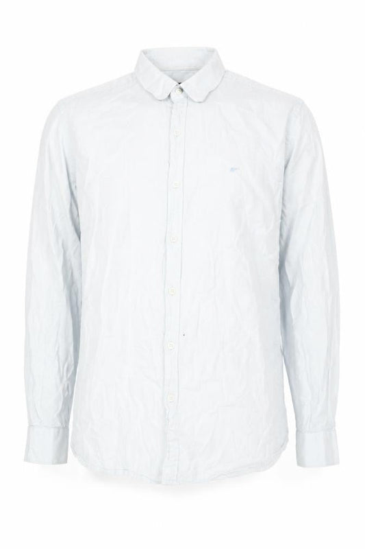 Ellus Men's White Cotton Classic Shirt M