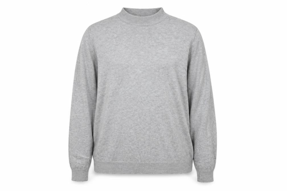 Anthology Women's 16/18 Grey Mock Neck Jumper