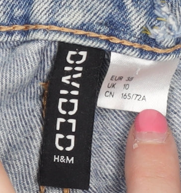 H&M Women's Blue Straight Jeans Size 10
