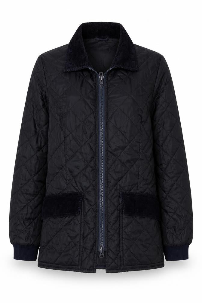 The Paddock Women's Black Quilted Jacket Size 6