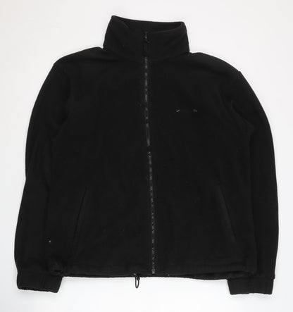 Mountain Life Men's Black Fleece Jacket M Casual