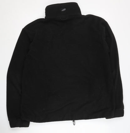 Mountain Life Men's Black Fleece Jacket M Casual