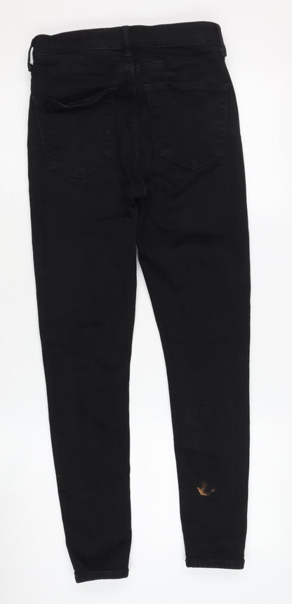 Topshop Women's Black Skinny Jeans Size 30