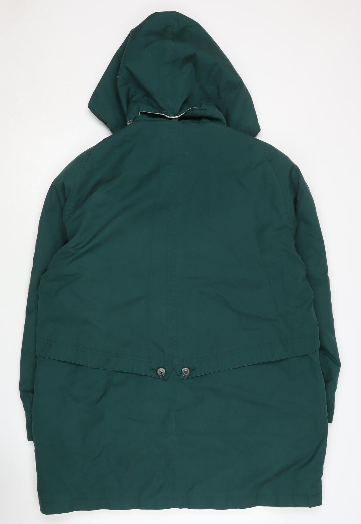 David Barry Women's Green Coat Size 18 Hooded Insulated