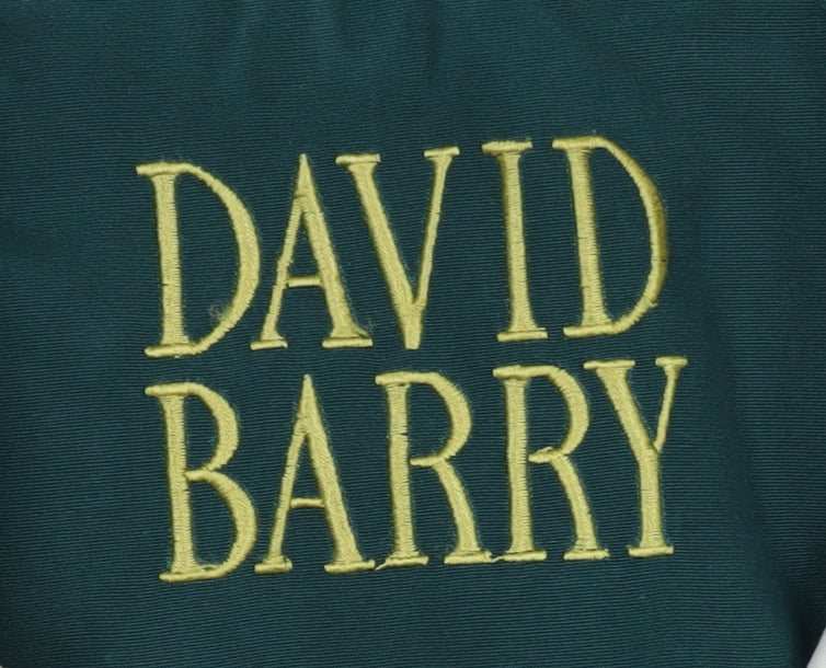 David Barry Women's Green Coat Size 18 Hooded Insulated