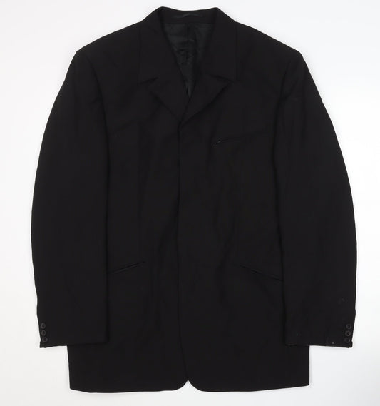 COPPERSTONE Men's Black Blazer, Chest 40, Formal Jacket