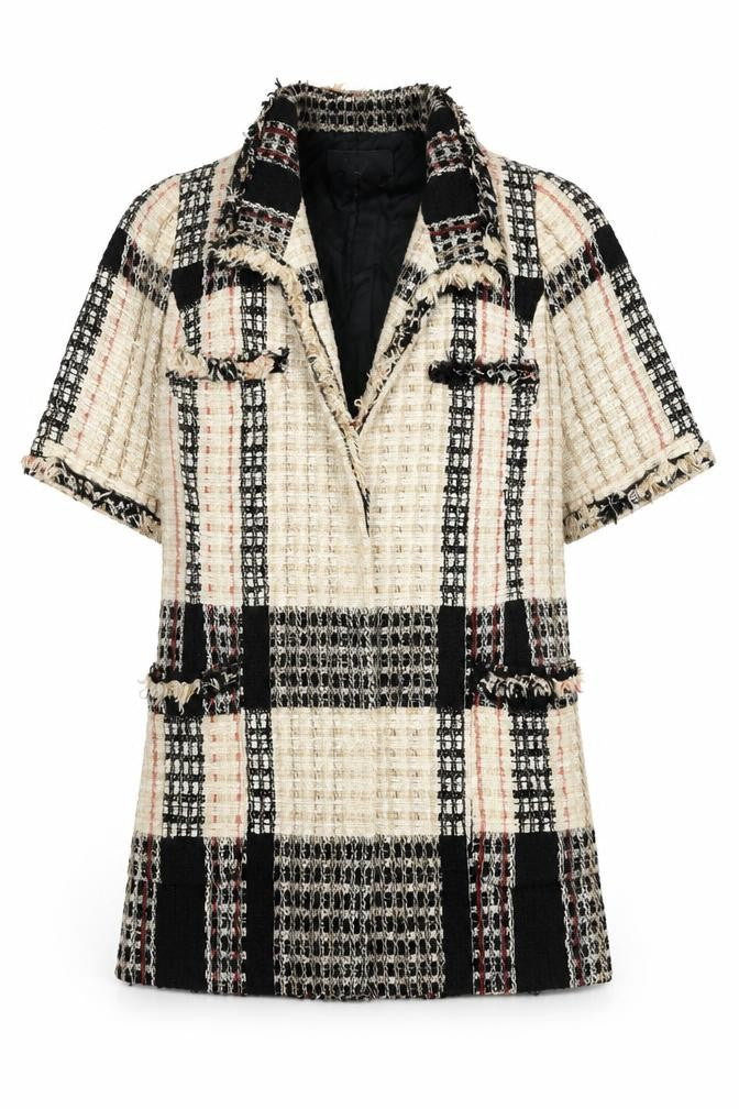 Zara Women’s Multicoloured Check Blazer M