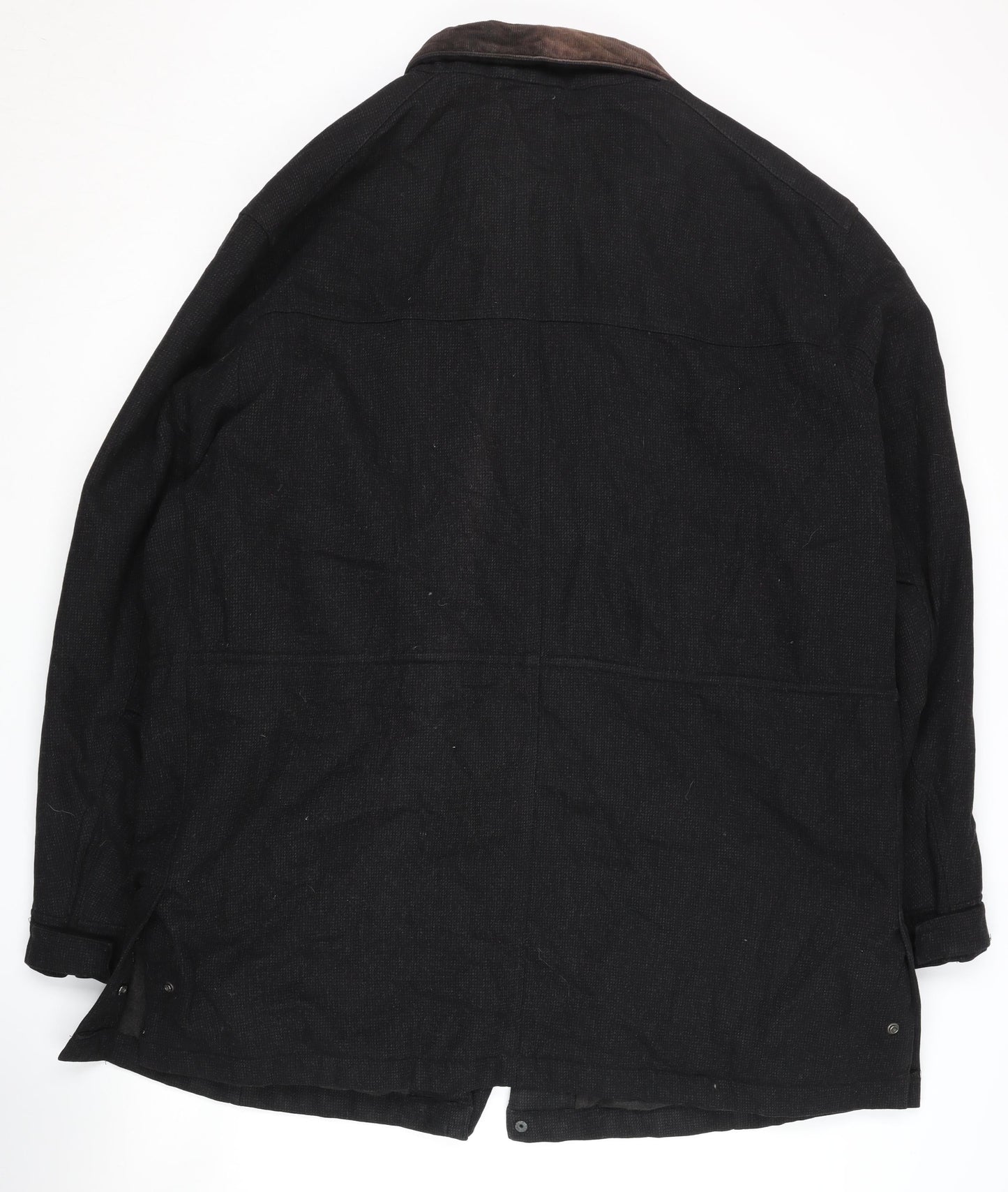 Marks and Spencer Men's Black XL Overcoat