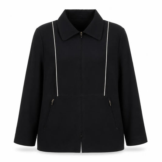 JBC Collection Women's Black Basic Jacket Size 16