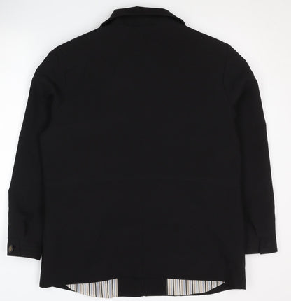 JBC Collection Women's Black Basic Jacket Size 16