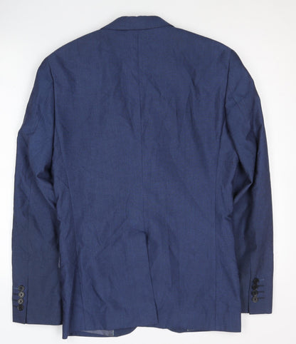 Cedarwood State Men's Blue Slim Fit Jacket 36R