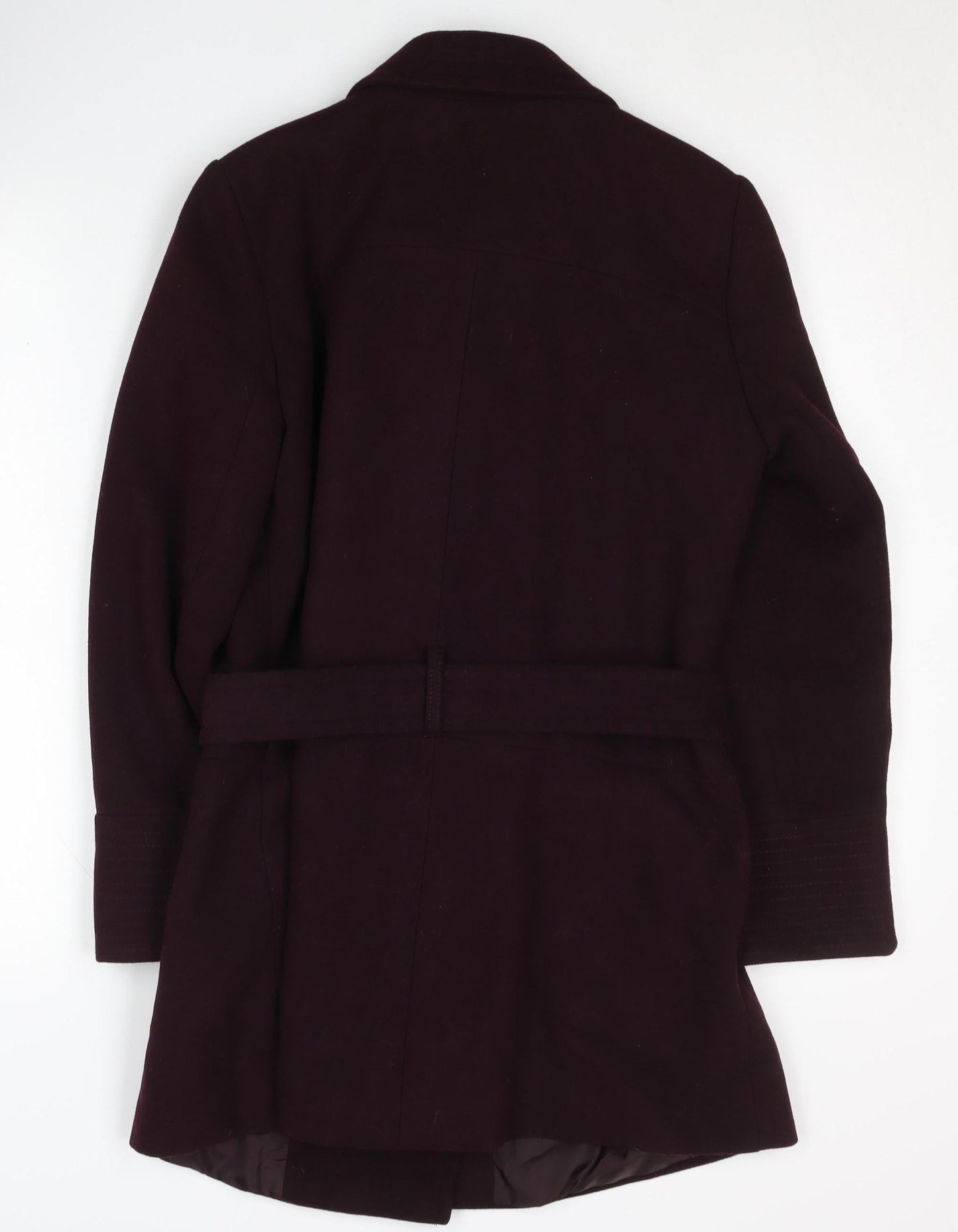 Dorothy Perkins Women's Purple Pea Coat Size 10