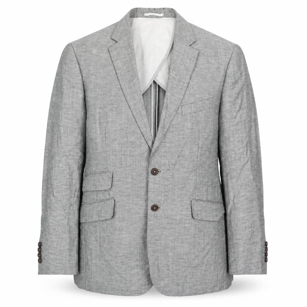 Charles Tyrwhitt Men's Grey Blazer 44R Single-Breasted