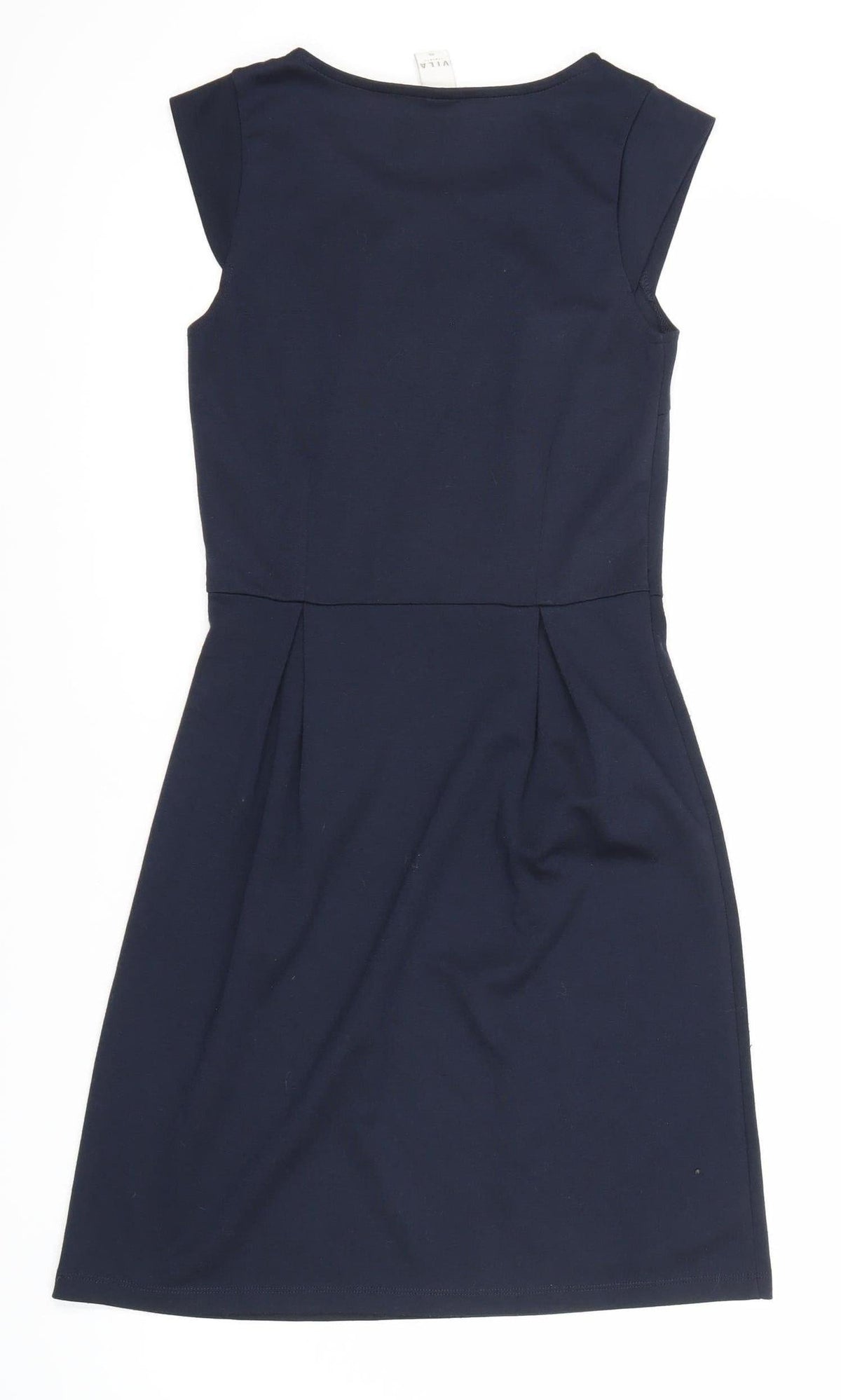 VILA Women's Black Sleeveless Shift Dress XS