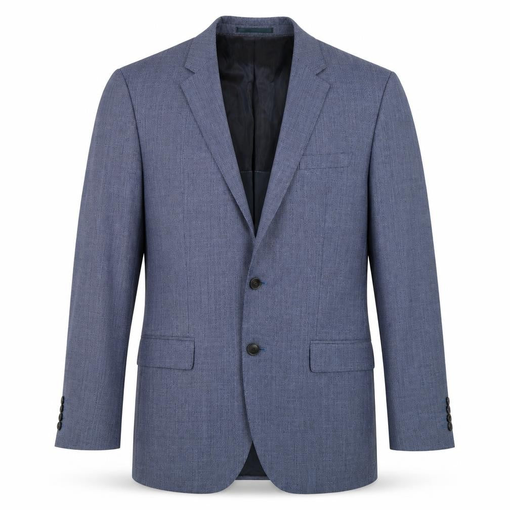 Guabello Men's Regular Blue Blazer Jacket 40R
