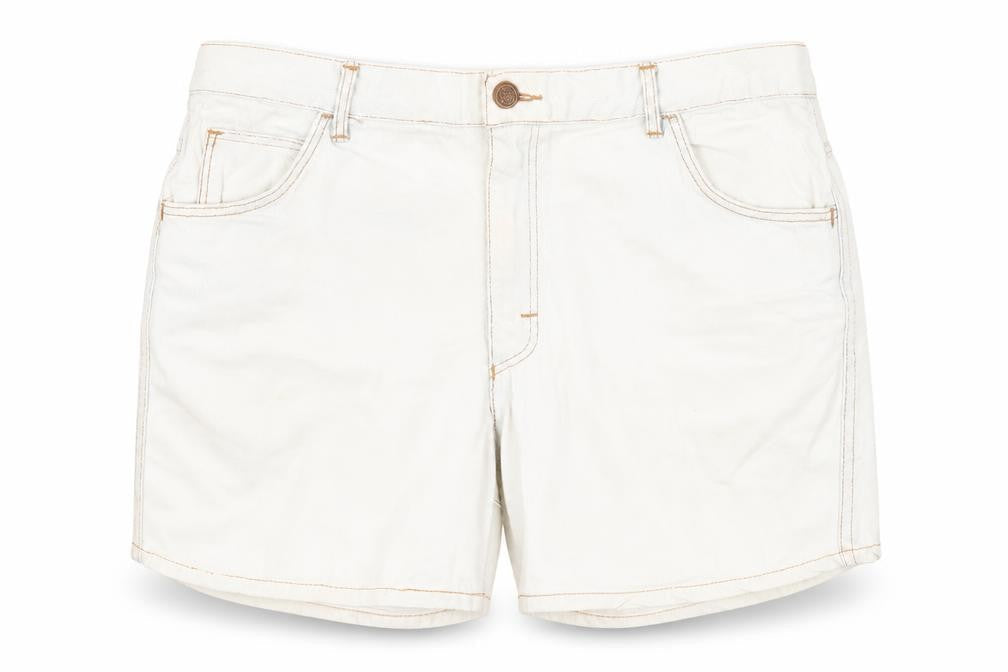 Woolworths Women's Beige Chino Shorts - Size 8