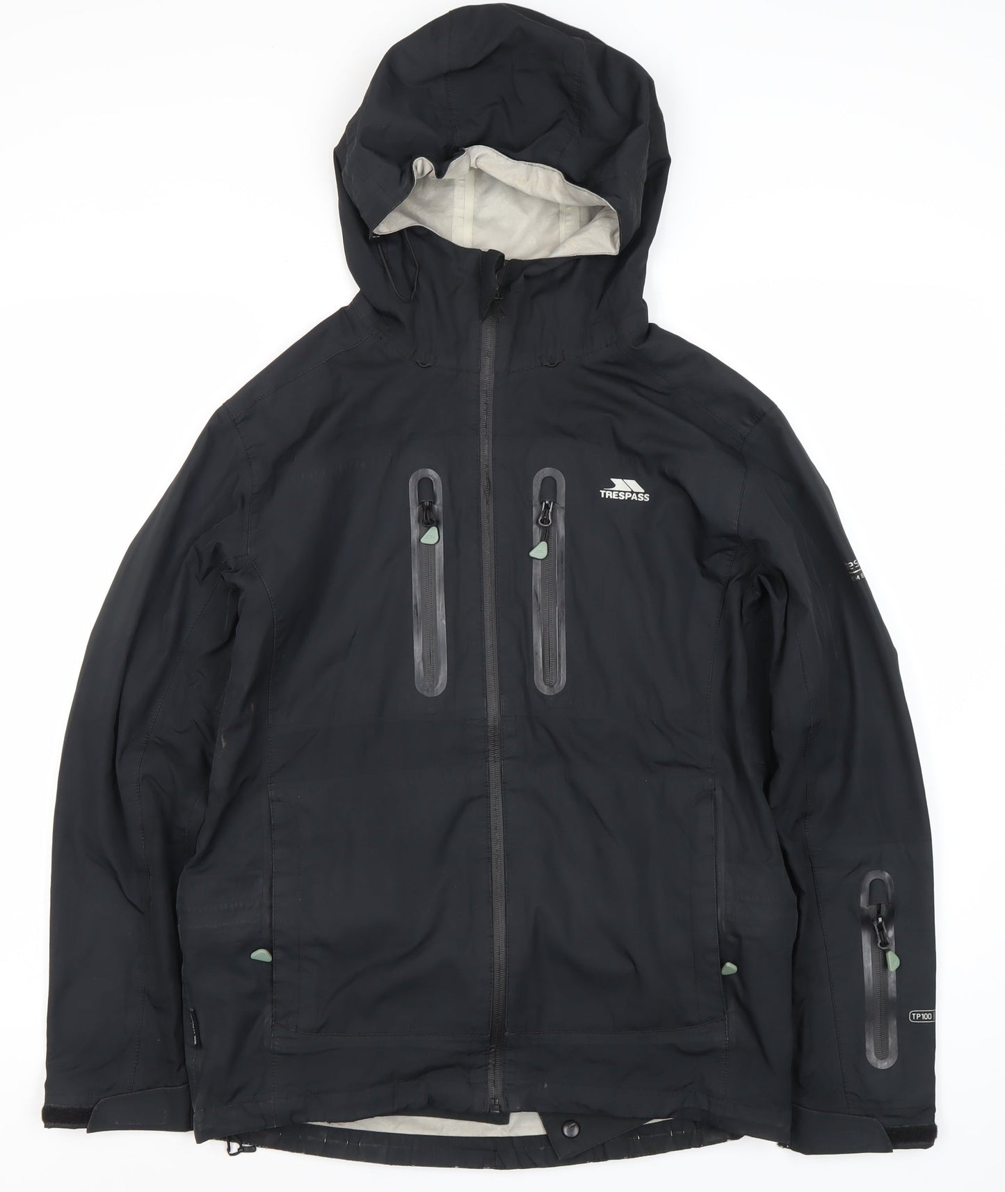 Trespass Men's Black 3XS Rain Coat Jacket, Waterproof