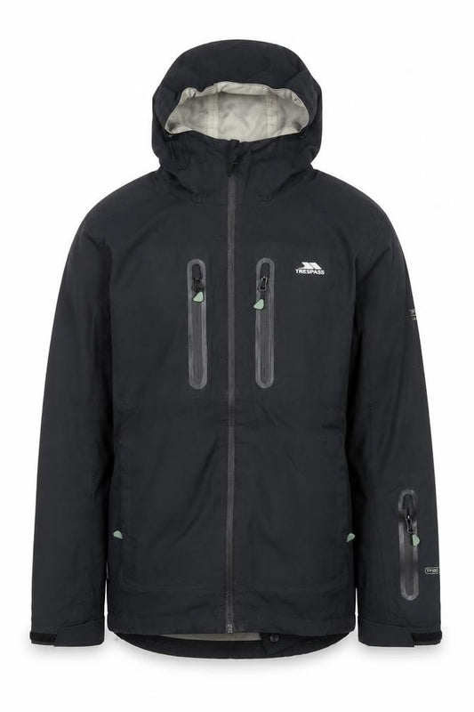 Trespass Men's Black 3XS Rain Coat Jacket, Waterproof