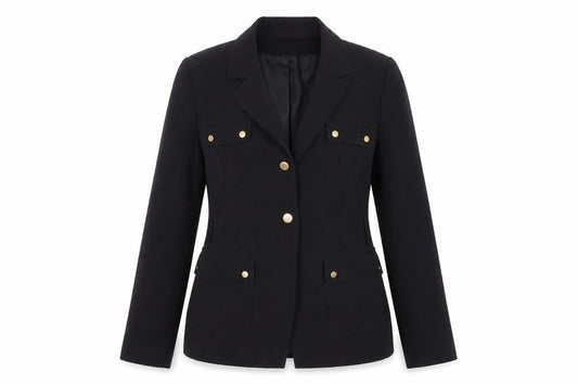 Marc New York Women's Black Blazer Size 6 Long Sleeve