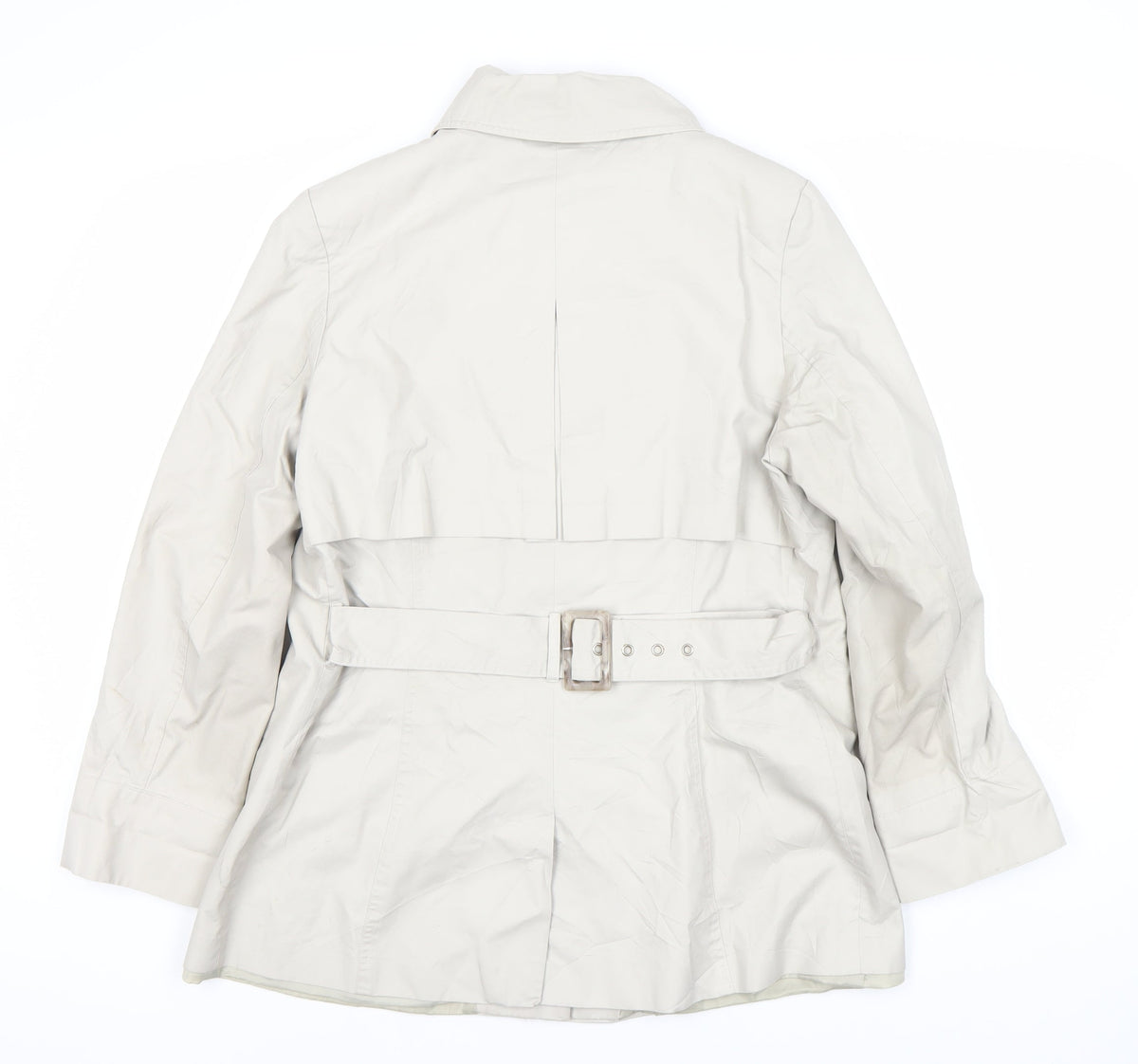 Austin Reed Women’s White Trench Coat Size 14