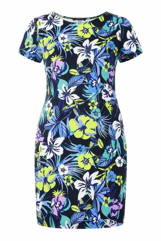 Betty Barclay Women's Multicoloured Floral Sheath Dress Size 14