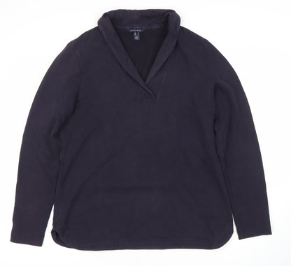 Lands' End Men's Blue Pullover Sweatshirt, Size L