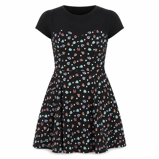 By Henry Holland Women's Black Floral Dress, Size 12