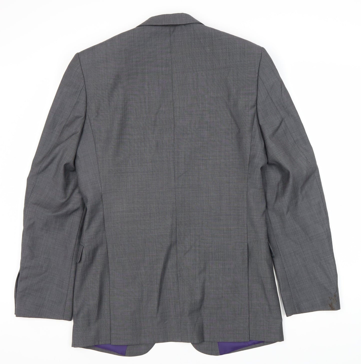 Marks and Spencer Men's Grey Long Blazer 38L