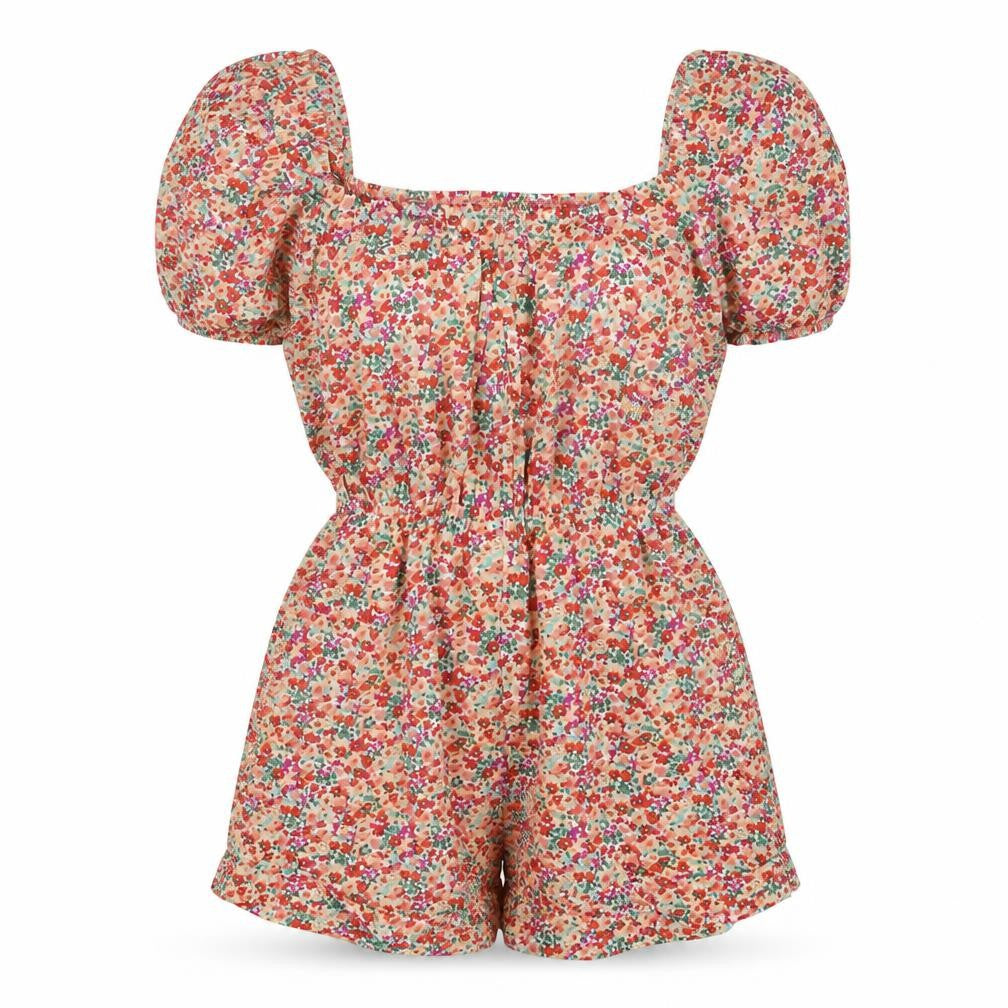 QED London Women's Floral Playsuit - Size 8, Multicoloured